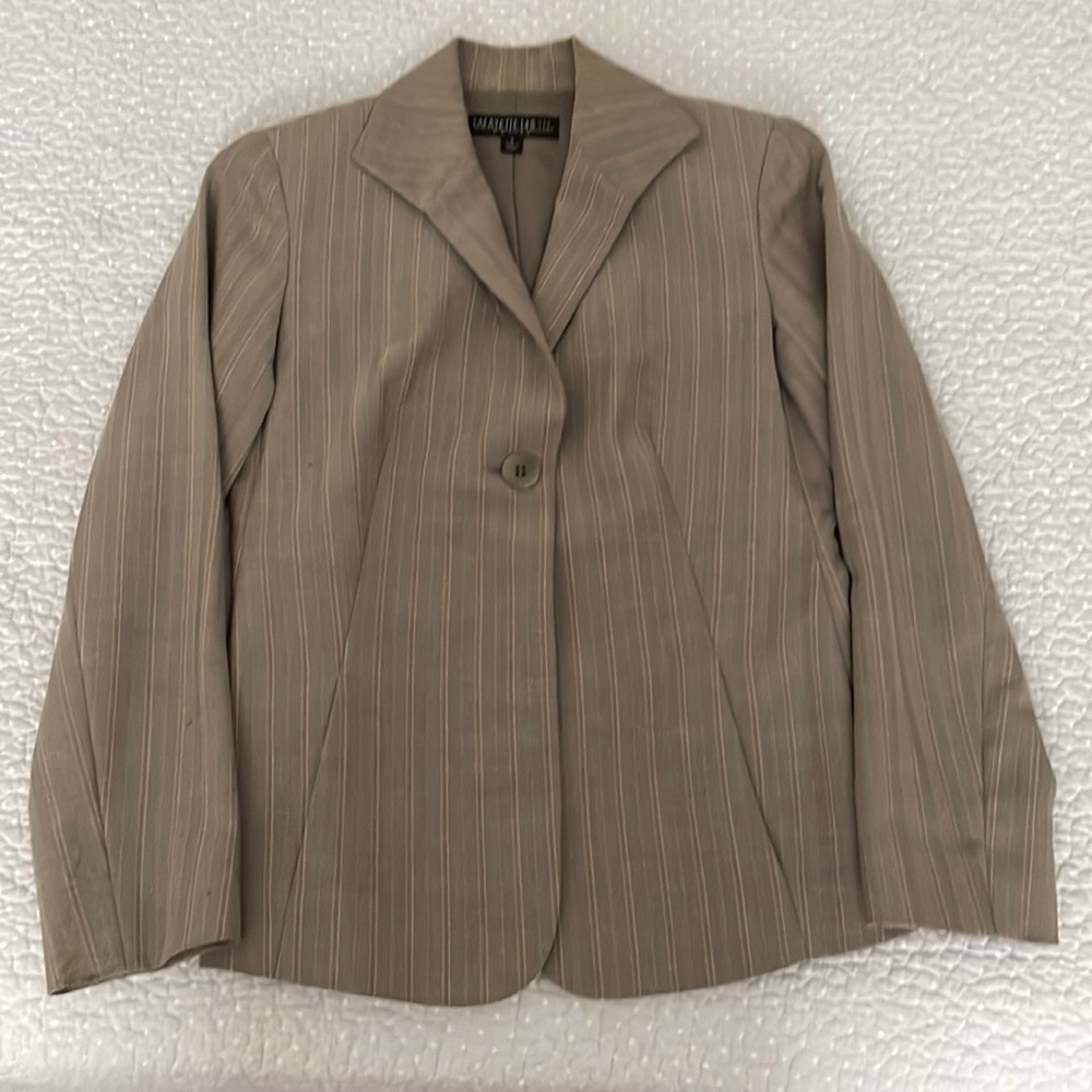 Petite Light-Weight Lined Wool Jacket - image 1